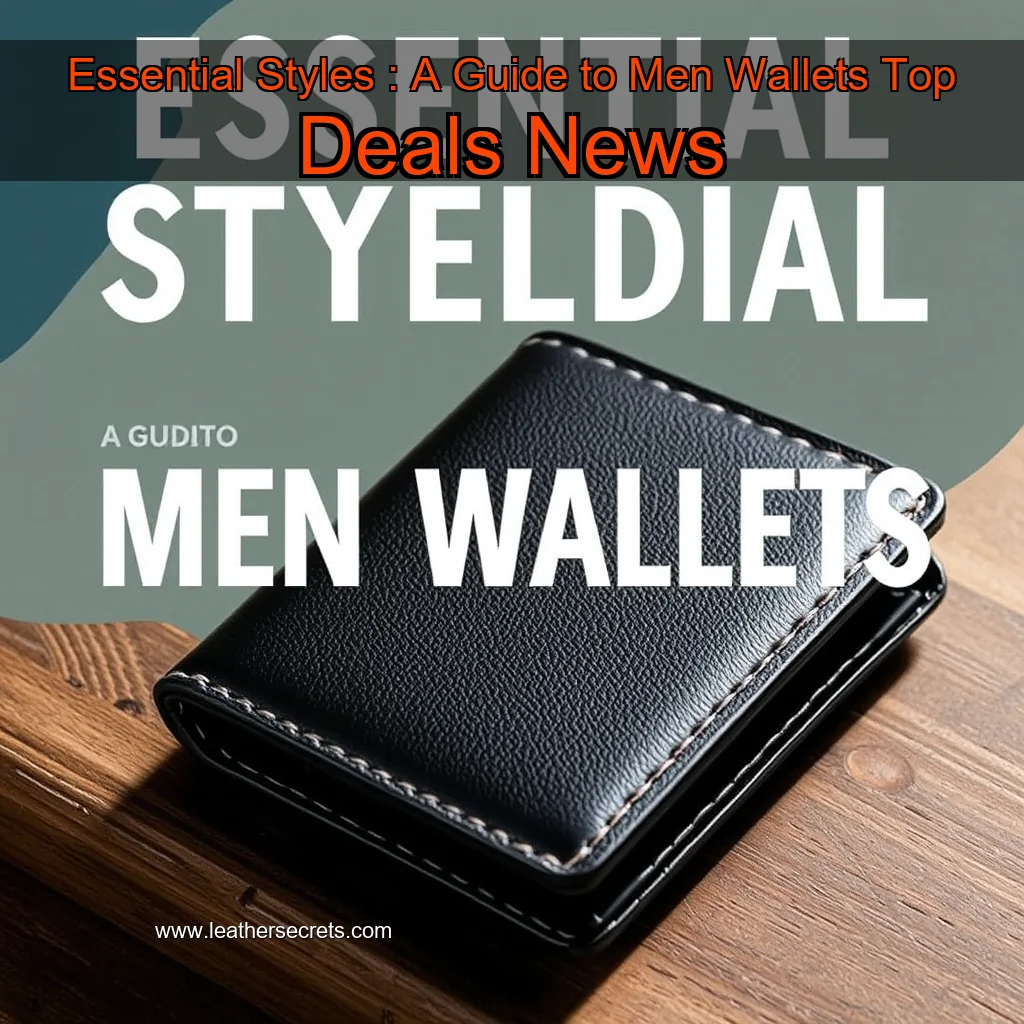 Artistic representation for Essential Styles : A Guide to Men Wallets Top Deals News