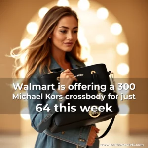 Read more about the article Walmart is offering a 300 Michael Kors crossbody for just 64 this week
