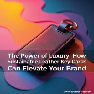 Read more about the article The Power of Luxury: How Sustainable Leather Key Cards Can Elevate Your Brand