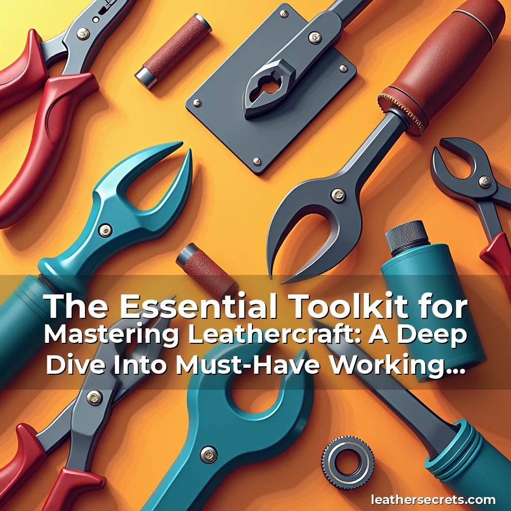 Read more about the article The Essential Toolkit for Mastering Leathercraft: A Deep Dive Into Must-Have Working Tools